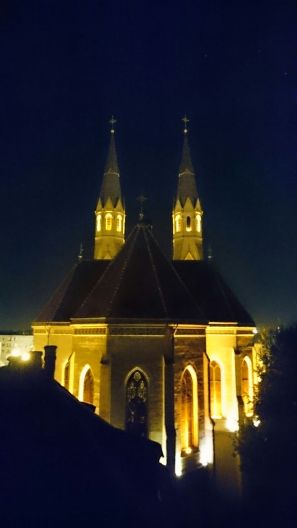 Kirche neben dem Salvatorianerkloster